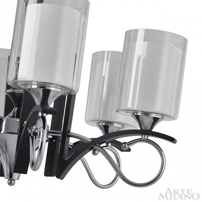 Подвесная люстра Arte Milano Florentia-9167 309167/5 Bk/Ni