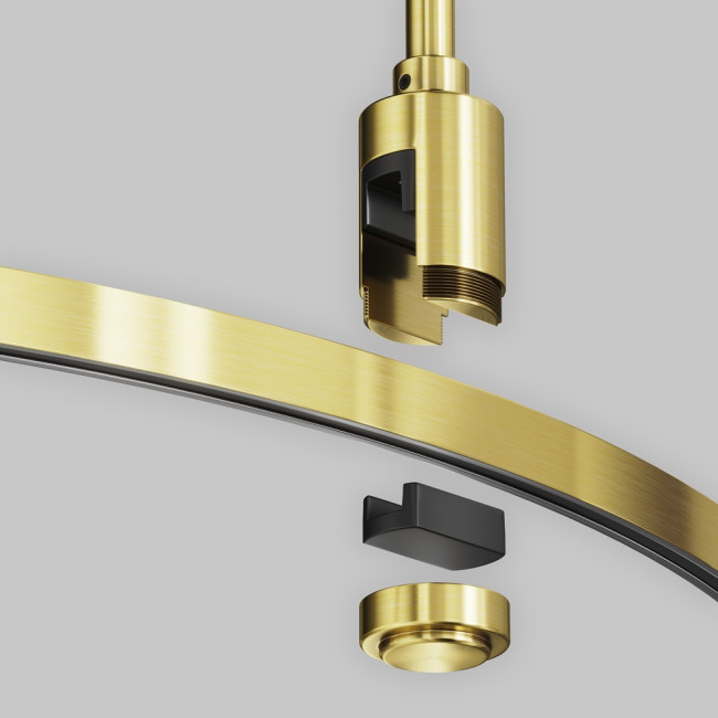 Шинопровод магнитный полукруг Maytoni Flarity TRX154-SR-D650-BS