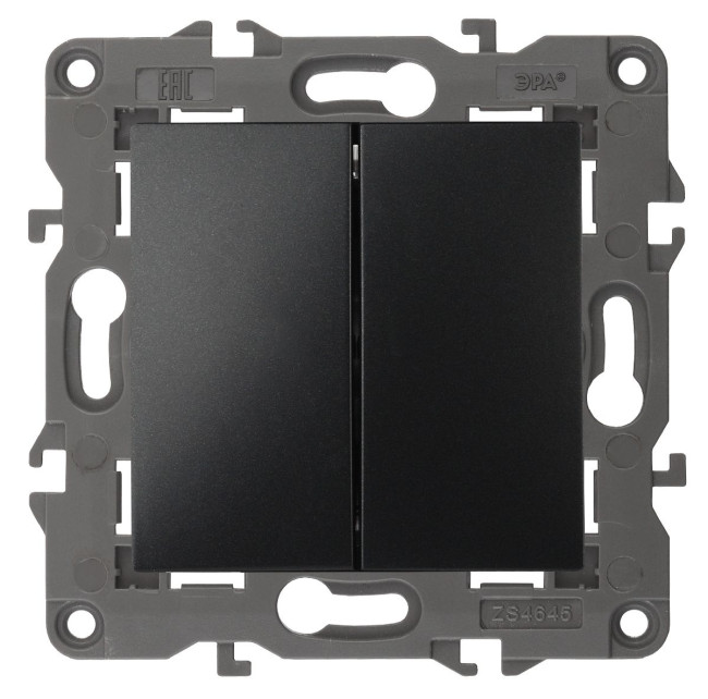 Выключатель двойной Эра 14-1104-05 Б0034234 Выключатель двойной Эра 14-1104-05 Б0034234