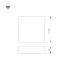 Потолочный светильник Arlight IM-QUADRO-EMERGENCY-3H-S600x600-64W Day4000 (WH, 120 deg, 230V) 041045