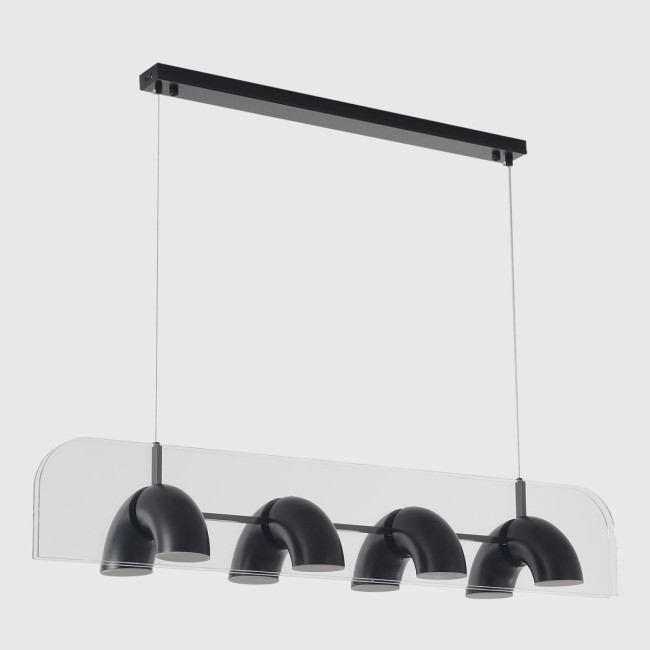 Подвесной светильник Crystal Lux ELEMENT SP48W LED BLACK