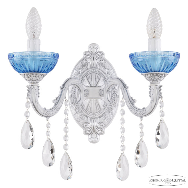 Бра Bohemia Ivele Crystal AL7901B10/2/175 B WMN P Aquamarine/M-1G Бра Bohemia Ivele Crystal AL7901B10/2/175 B WMN P Aquamarine/M-1G