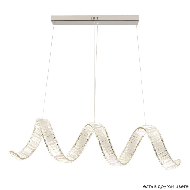 Подвесная люстра Crystal Lux MUSIKA SP100W LED L1200 CHROME Подвесная люстра Crystal Lux MUSIKA SP100W LED L1200 CHROME