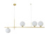 Подвесной светильник Newport Ingrid 3840/120 С brass М0070678 Подвесной светильник Newport Ingrid 3840/120 С brass М0070678