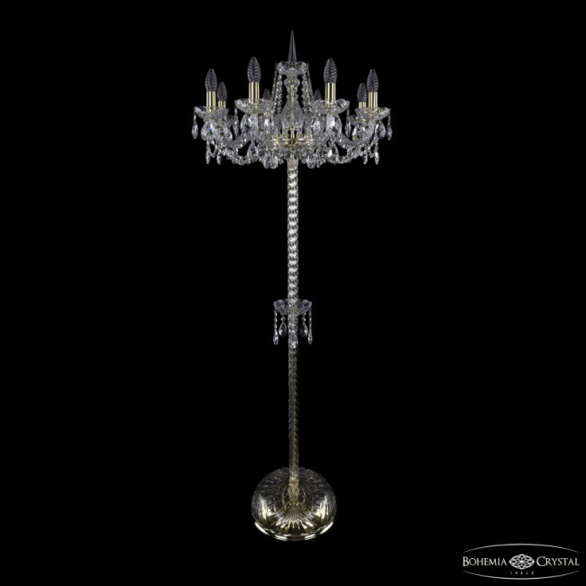 Торшер Bohemia Ivele Crystal 1402T2/8/195-160 G Торшер Bohemia Ivele Crystal 1402T2/8/195-160 G
