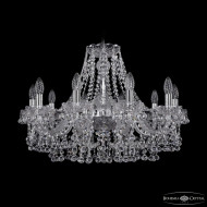 Подвесная люстра Bohemia Ivele Crystal 1409/10/240 Ni