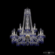 Подвесная люстра Bohemia Ivele Crystal 1410/10+5/240/h-75 G V3001 Подвесная люстра Bohemia Ivele Crystal 1410/10+5/240/h-75 G V3001