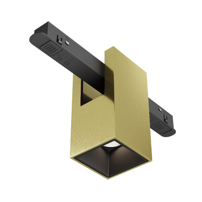 Трековый магнитный светильник Maytoni Alfa TR121-4-7W-DS-BS Трековый магнитный светильник Maytoni Alfa TR121-4-7W-DS-BS