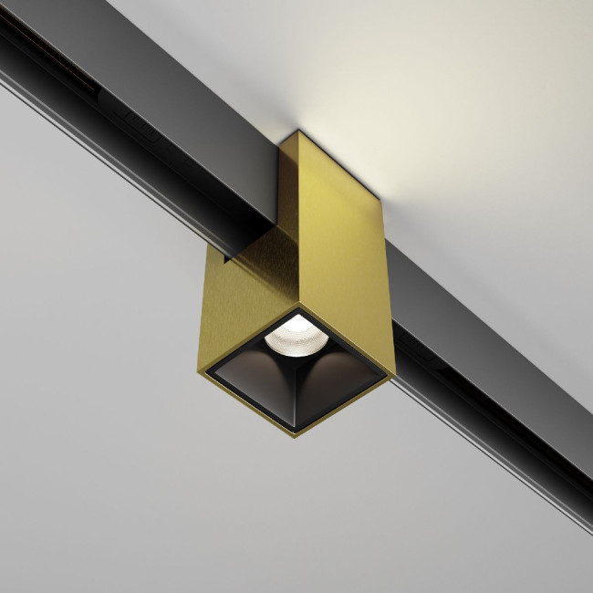 Трековый магнитный светильник Maytoni Alfa TR121-4-7W-DS-BS Трековый магнитный светильник Maytoni Alfa TR121-4-7W-DS-BS