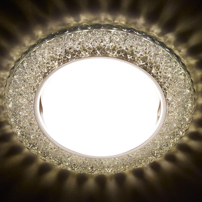 Встраиваемый светодиодный светильник Ambrella Light GX53 LED G298 CL/CLD