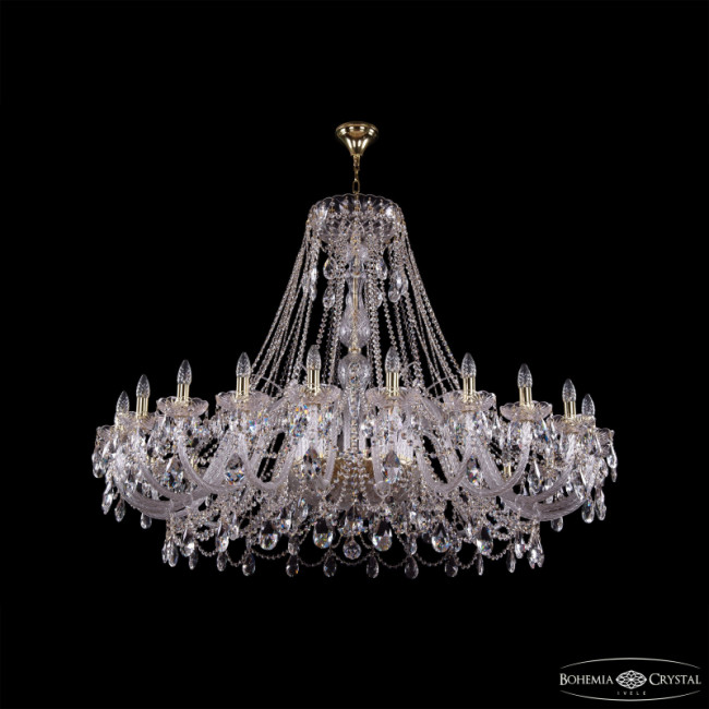 Подвесная люстра Bohemia Ivele Crystal 1411/24/530 G