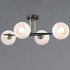 Потолочная люстра Illumico IL0798-4CSQ-25 BK AB TRENTO