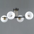 Потолочная люстра Illumico IL0798-4CSQ-25 BK AB TRENTO