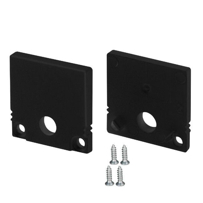 Заглушка Arlight SL-SLIM20-H20 BLACK с отверстием 047637 Заглушка Arlight SL-SLIM20-H20 BLACK с отверстием 047637