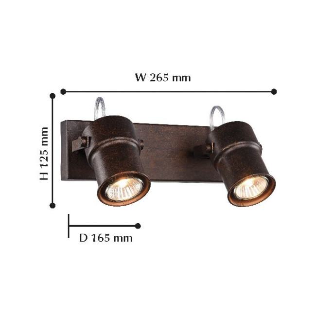 Светодиодный спот Favourite Arcu 2025-2W Светодиодный спот Favourite Arcu 2025-2W