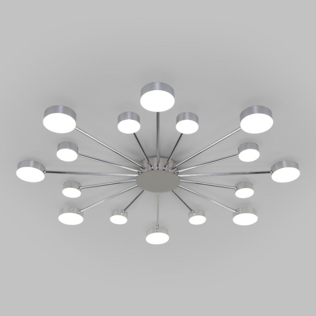 Потолочный светильник Eurosvet Nitrino 90242/16 хром Потолочный светильник Eurosvet Nitrino 90242/16 хром