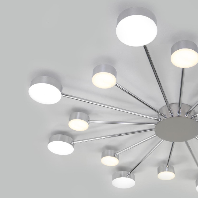 Потолочный светильник Eurosvet Nitrino 90242/16 хром Потолочный светильник Eurosvet Nitrino 90242/16 хром