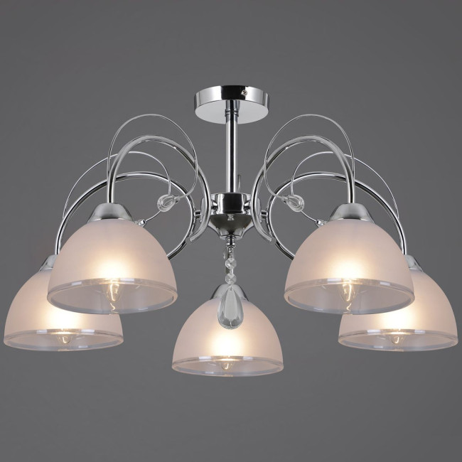 Люстра на штанге ILLUMICO ILLUMICO IL0495-5CSQ-25CH ELITE Люстра на штанге ILLUMICO ILLUMICO IL0495-5CSQ-25CH ELITE