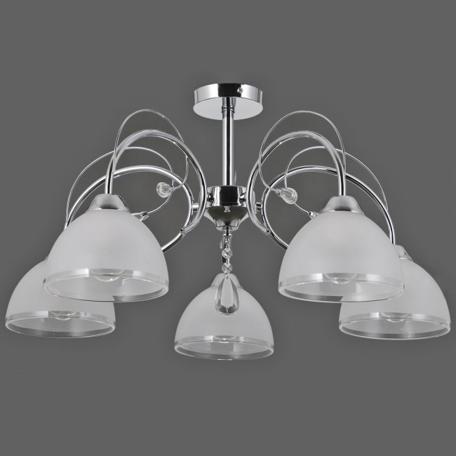 Люстра на штанге ILLUMICO ILLUMICO IL0495-5CSQ-25CH ELITE Люстра на штанге ILLUMICO ILLUMICO IL0495-5CSQ-25CH ELITE