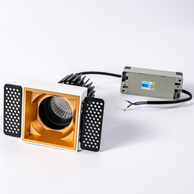 Встраиваемый светильник Fiberli MR1215 (квадратная рамка) 12130105 Встраиваемый светильник Fiberli MR1215 (квадратная рамка) 12130105