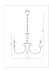 Подвесная люстра Arte Lamp Collinetta A4094LM-6PB Подвесная люстра Arte Lamp Collinetta A4094LM-6PB