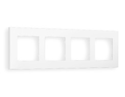 Рамка четырехместная Ambrella Volt Qubi AF250124