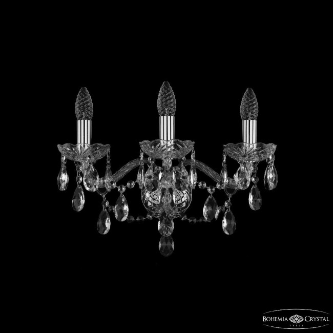 Бра Bohemia Ivele Crystal 1415B/3/165 Ni Бра Bohemia Ivele Crystal 1415B/3/165 Ni