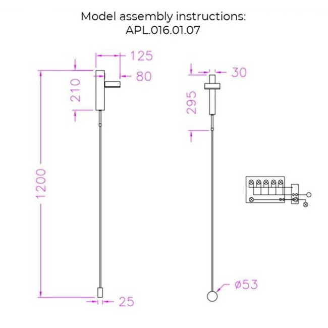 Бра Aployt Aga APL.016.01.07 Бра Aployt Aga APL.016.01.07