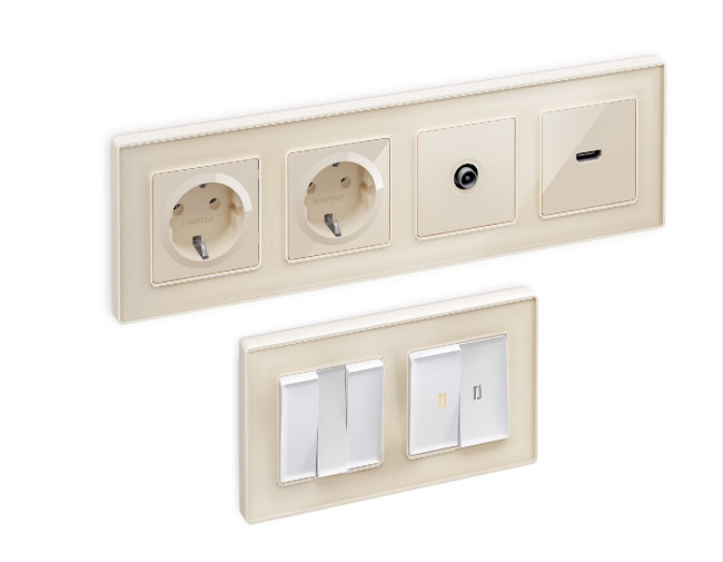 Рамка двухместная Ambrella Volt Arctic AF580302 Рамка двухместная Ambrella Volt Arctic AF580302