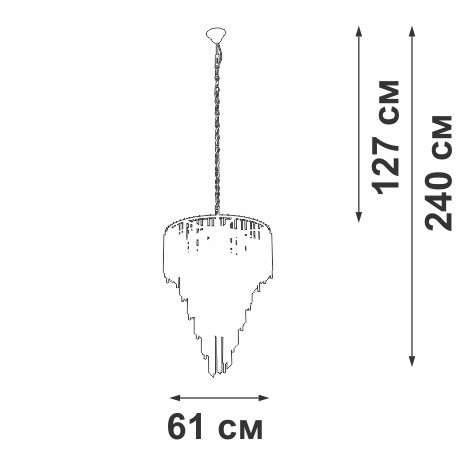 Подвесная люстра Vitaluce V5893-9/10 Подвесная люстра Vitaluce V5893-9/10