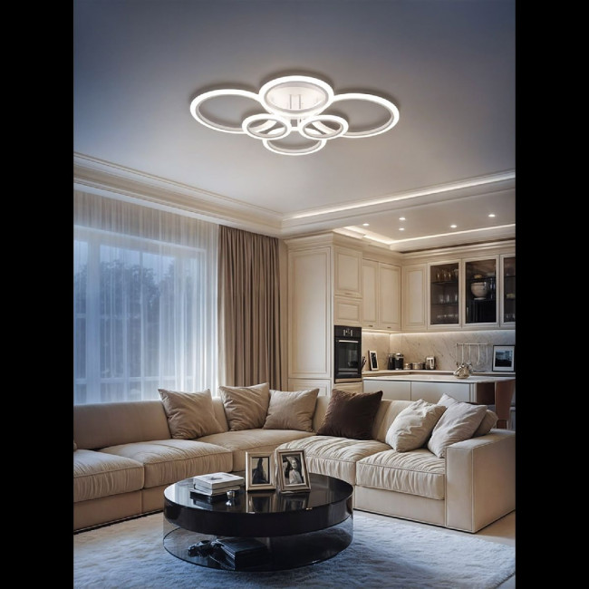Потолочная люстра Natali Kovaltseva Home LED LAMPS 81439 Потолочная люстра Natali Kovaltseva Home LED LAMPS 81439