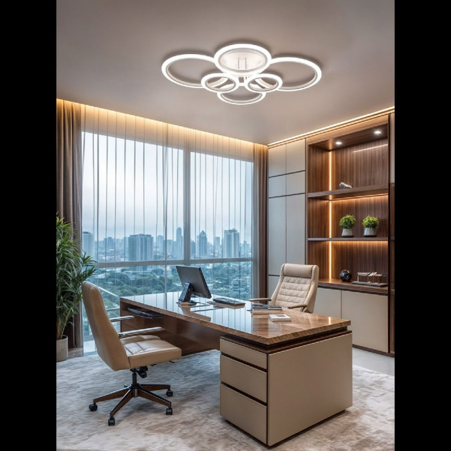 Потолочная люстра Natali Kovaltseva Home LED LAMPS 81439 Потолочная люстра Natali Kovaltseva Home LED LAMPS 81439