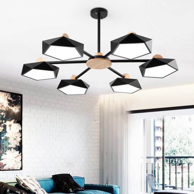 Люстра на штанге ImperiumLoft Geometric 140731-26