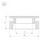 Профиль Arlight HR-2000 ANOD 019190 Профиль Arlight HR-2000 ANOD 019190