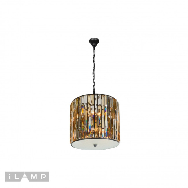 Подвесная люстра iLamp Royal 10390-5+5P BK Подвесная люстра iLamp Royal 10390-5+5P BK