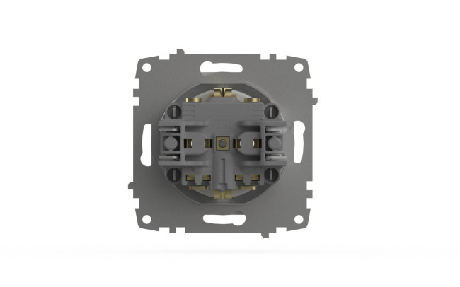 Розетка с заземлением ELBI Zena Vega 609-015600-217 Розетка с заземлением ELBI Zena Vega 609-015600-217