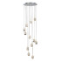 Каскадная люстра DeLight Collection Terrene MD13003023-12A chrome Каскадная люстра DeLight Collection Terrene MD13003023-12A chrome