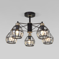 Потолочная люстра Eurosvet Lord 70075/5 черный