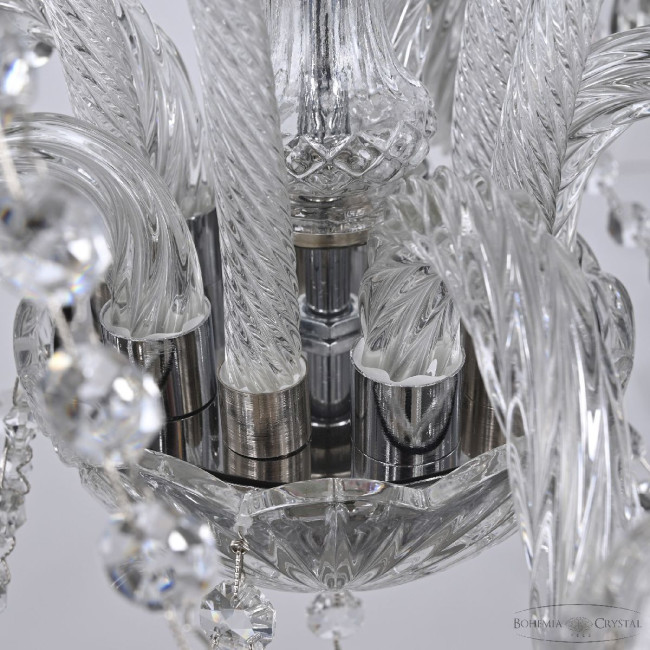 Подвесная люстра Bohemia Ivele Crystal 105/5/141 Ni Подвесная люстра Bohemia Ivele Crystal 105/5/141 Ni