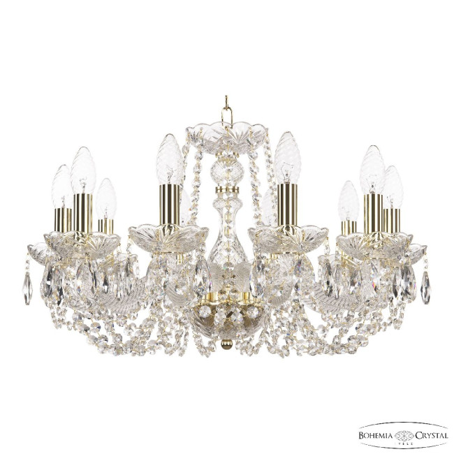 Подвесная люстра Bohemia Ivele Crystal 119/10/200 G Подвесная люстра Bohemia Ivele Crystal 119/10/200 G