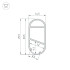 Профиль Arlight WARDROBE-1530-2000 ANOD BLACK 054942