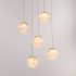 Подвесной светильник MD25030003-5A gold/clear Подвесной светильник MD25030003-5A gold/clear
