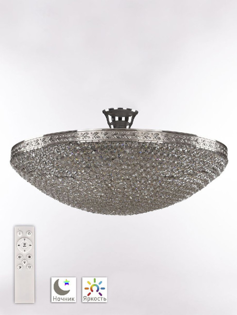 Потолочная люстра Bohemia Ivele Crystal 19321/55IV/LED-DIM Ni Потолочная люстра Bohemia Ivele Crystal 19321/55IV/LED-DIM Ni