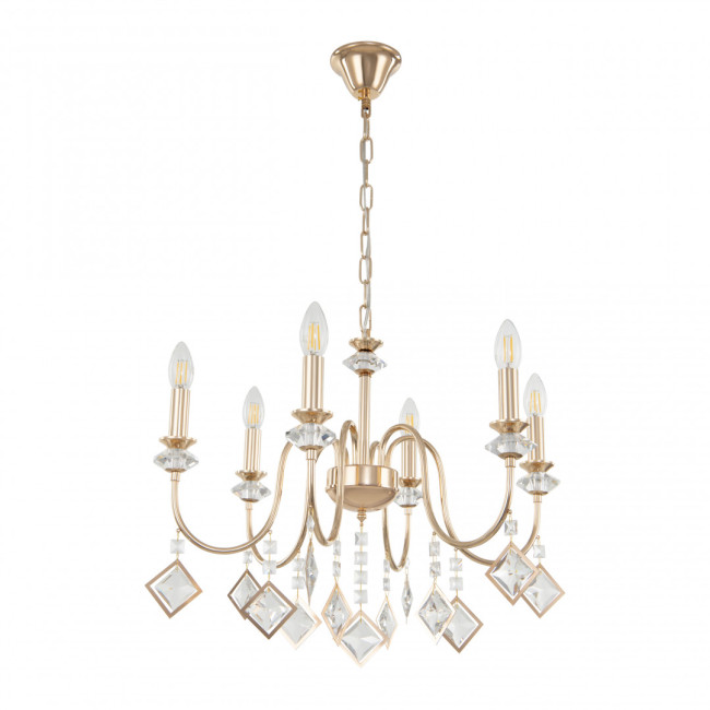 Подвесная люстра Arte Milano 342101/6 FGD Подвесная люстра Arte Milano 342101/6 FGD