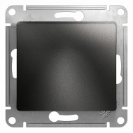 Вывод кабеля Systeme Electric Glossa Антрацит GSL000799