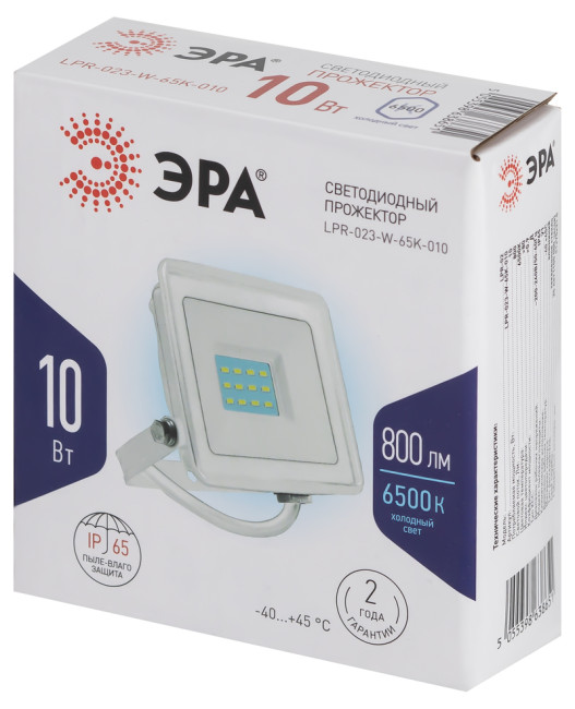 Прожектор Эра LPR-023-W-65K-010 Б0054639 Прожектор Эра LPR-023-W-65K-010 Б0054639