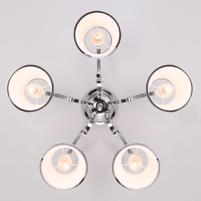 Потолочная люстра Eurosvet Tessa 60088/5 хром