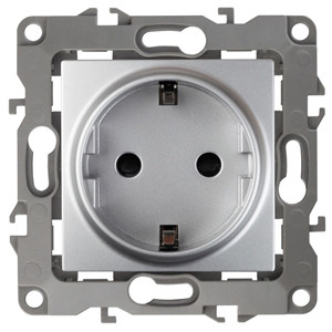 Розетка 2P+E Schuko Эра 12-2001-03 Б0014683 Розетка 2P+E Schuko Эра 12-2001-03 Б0014683