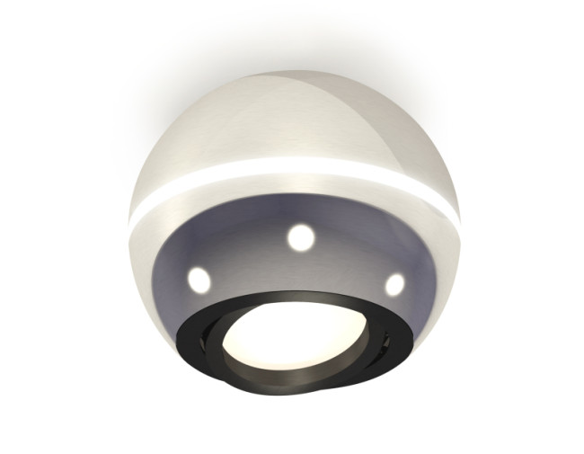 Накладной поворотный светильник с дополнительной подсветкой Ambrella Light Techno XS1104010 (C1104, N7002) Накладной поворотный светильник с дополнительной подсветкой Ambrella Light Techno XS1104010 (C1104, N7002)