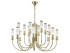 Подвесная люстра Newport 4558+4+4/C gold М0069317 Подвесная люстра Newport 4558+4+4/C gold М0069317